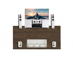 Домашний кинотеатр Jamo S 807 HCS 5.0 Onkyo TX-SR494